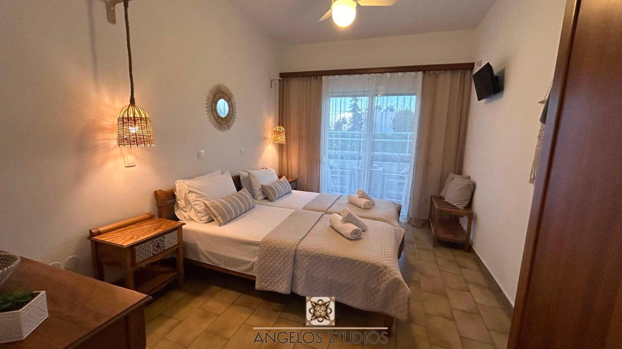 Angelos Studios 1-2 In Faliraki Rhodes-Ground Floor Exterior photo